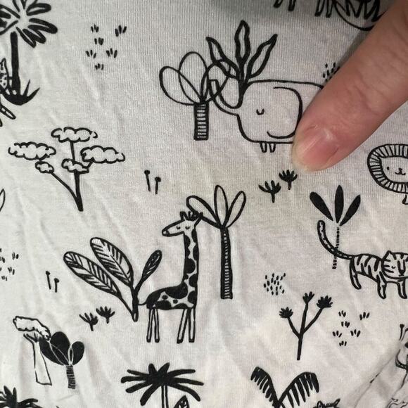 Magnetic Me Animal Safari Organic Cotton Magnetic Footed 3-6 Months - Picture 3 of 5